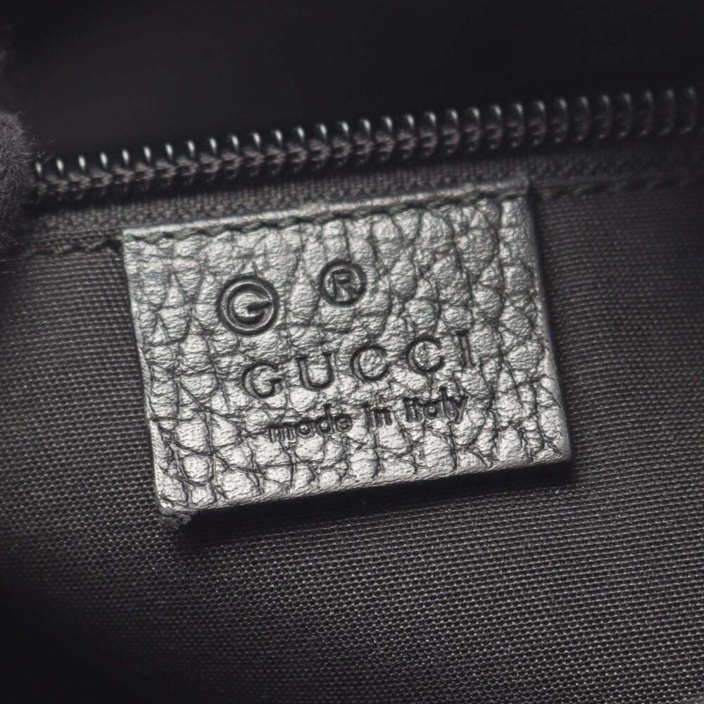 GUCCI Black Leather Fanny Pack - Picture 4 of 9